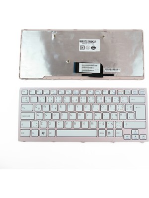 LineOn Sony Vaio 53010DJ01-203-G Notebook Klavye Pembe Çerçeveli
