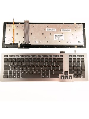 LineOn Asus G75VW-DS73-3D Notebook Klavye Çerçeveli