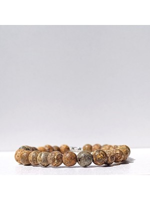 Doğal Taş Bileklik Kolye Tibet Akik (8mm) Bileklik