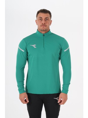 Diadora Alto Antrenman Eşofmanı Tek üst Yeşil