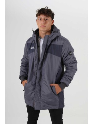 Diadora Forza Anorak Uzun Mont Antrasit