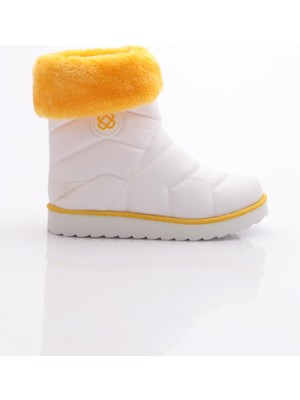 DGN 123 Kiz Çocuk Bilekleri Yünlü Bot