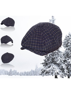 Shopiolog Kışlık David Beckham Model Ingiliz Erkek Kasket Şapka