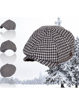 Shopiolog Kışlık David Beckham Model Ingiliz Erkek Kasket Şapka