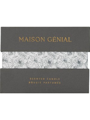 Maison Genial Luxury Afrodit Gri Mum Büyük Boy 290G