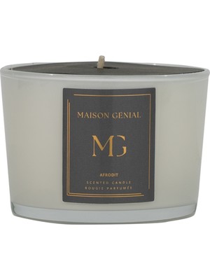 Maison Genial Luxury Afrodit Gri Mum Küçük Boy 160G