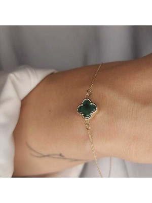 Usho Jewelry 14 Ayar Altın Van Cleef Takım