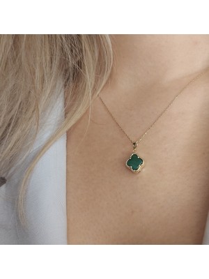 Usho Jewelry 14 Ayar Altın Van Cleef Takım