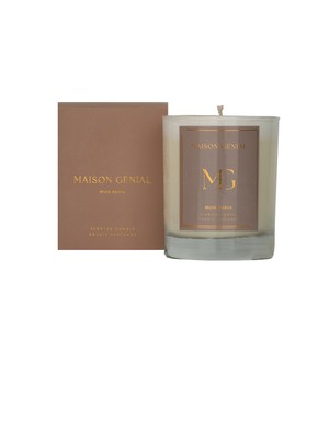 Maison Genial Classic Musk Amber Kahverengi Mum Orta Boy 210G