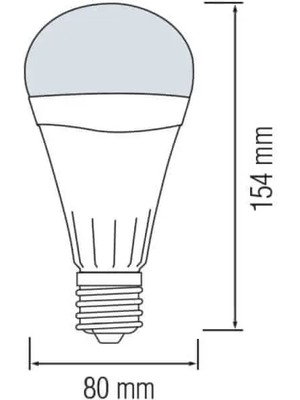 Repplam 12 Watt Şarjlı Ampul 1150 Lümen Beyaz Işık Şarjlı Ampul Şarjlı Lamba Ampul