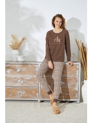 Sevim 15045 Bayan Baskılı Pijama Takım