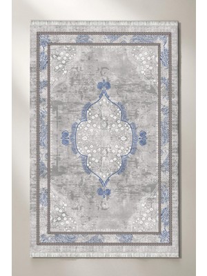 Roslyn Home Klasik Vintage Dekoratif Kilim Modern Antre Halısı Koridor Halısı Kadife Kumaş Dokuma Taban Yolluk