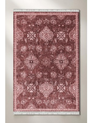 Roslyn Home Otantik Etnik Desen Kaymaz Taban Dijital Baskı Kilim Kadife Kumaş Dokuma Taban Ince Yıkanabilir Halı