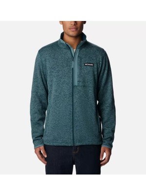 Columbia Sweater Weather™ Erkek Tam Fermuarlı Polar Üst Yeşil AO9710-414