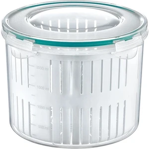 Fresh Box Derin Yuvarlak Süzgeçli Saklama Kabı