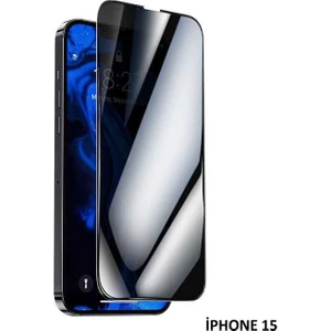 Iphone 15 Anti Statik Tam Kaplayan Hayalet Kırılmaz Cam