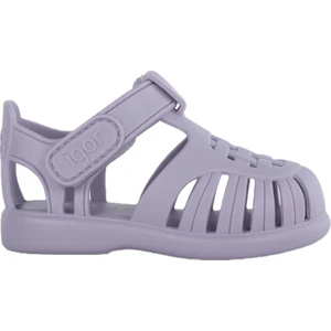 Tobby Solid Çocuk Mor Sandalet