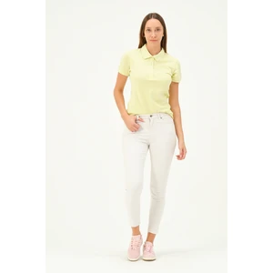 Kadın Regular Fit Polo Yaka T-Shirt