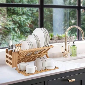 Kotıa Home Bambu Bulaşıklık Kaşıklıklı