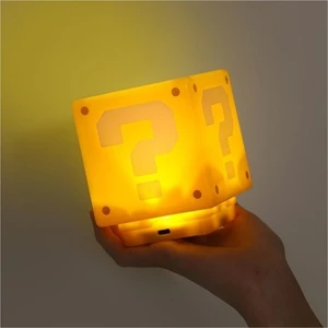 Lucky Power 8cm Süper Mario Bros LED Işık (Yurt Dışından)