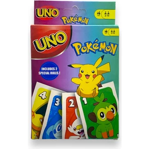 Uno Pokemon Kartları (Özel Kural Içerir) 2-10 Oyuncu
