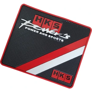 Kaydırmaz Silikonlu Ped Araç Göğüs Torpido Ev Ofis Çok Amaçlı Hks Desenli 19 cm x 16,5 cm