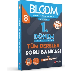 Artıbir Yayınları 8. Sınıf Bloom LGS 8 Fasikül 1 Dönem Konuları Tüm Dersler Soru Bankası