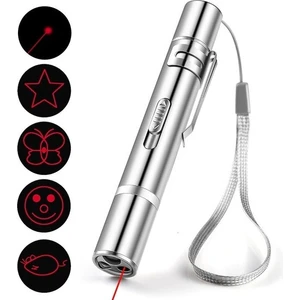 Lucky Power Komik Kedi Çubuk Lazer Pointer Kızılötesi Ubs Şarj Lazer Pointer (Yurt Dışından)