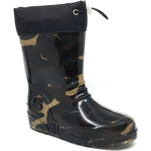 Taşpınar Ayakkabı Taşpınar Kids Kız-Erkek Çocuk Kışlık Içi Kürklü Su Soğuk Geçirmez Yeni Sezon Yağmur Çizmesi Kar Botu