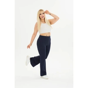 Kadın Büyük Beden Fitilli Ispanyol Tayt Pantalon