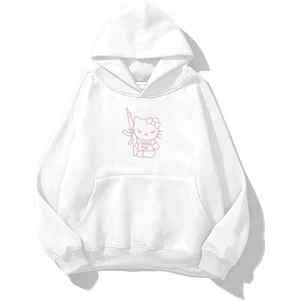 Hug Me Sweatshirt Beyaz