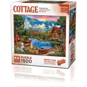 KS Games Mountain Lake 1500 Parça Puzzle