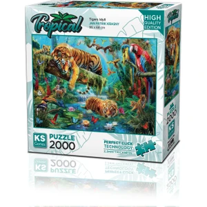 KS Games Tigers Idyll 2000 Parça Puzzle