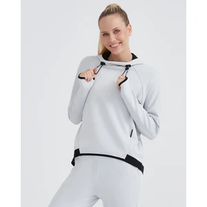 W 2xi-Lock Hoodie Sweatshirt Kadın Gri  S232207-043