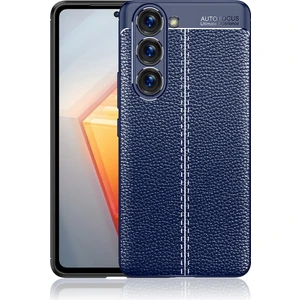 Samsung Galaxy S23 Kılıf Deri Desenli En Kaliteli Silikon Kılıf