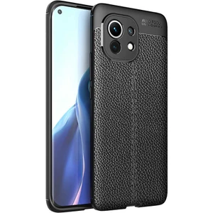 Xiaomi Mi 11 Kılıf Deri Desenli En Kaliteli Silikon Kılıf