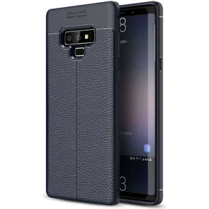 Samsung Galaxy Note 9 Kılıf Deri Desenli En Kaliteli Silikon Kılıf