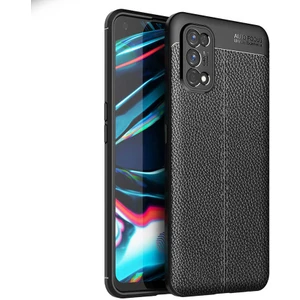 Realme 7 Pro Kılıf Deri Desenli En Kaliteli Silikon Kılıf