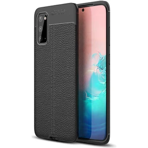 Samsung Galaxy S20 Kılıf Deri Desenli En Kaliteli Silikon Kılıf