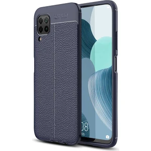 Huawei P40 Lite Kılıf Deri Desenli En Kaliteli Silikon Kılıf