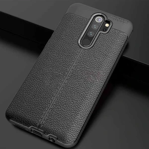 Xiaomi Redmi Note 8 Pro Kılıf Deri Desenli En Kaliteli Silikon Kılıf