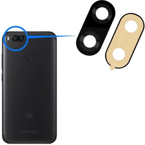 Xiaomi Mi A1 Arka Kamera Camı Lensi Yapışkanlı
