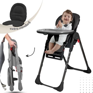 Koala All In One Katlanır Tekerlekli Minderli Lüks Mama Sandalyesi