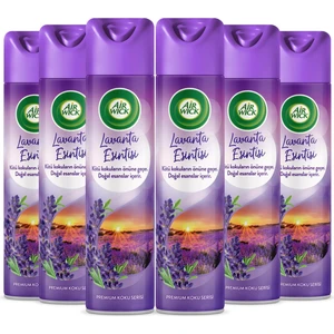 Air Wick Sprey Aerosol Lavanta Esintisi Oda Kokusu 6 x 300 ml