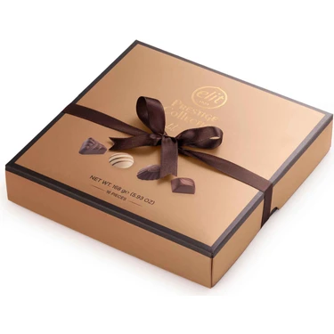 Elit Çikolata Prestige Collection Spesiyal Kutu Altın 168g