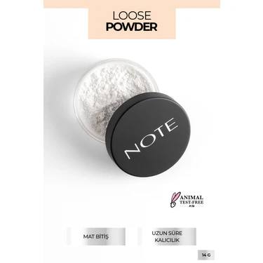 Loose Powder Makyaj Sabitleyici Matlaştırıcı Toz Pudra - 01