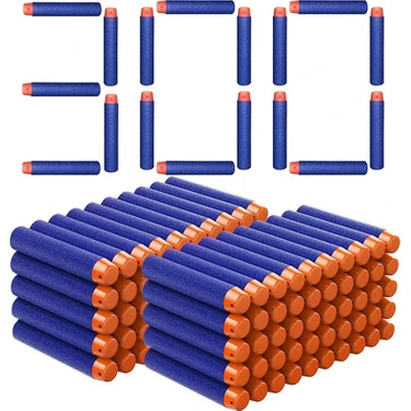 Nerf Sünger Mermi 300 Adet Premium Yumuşak Yedek