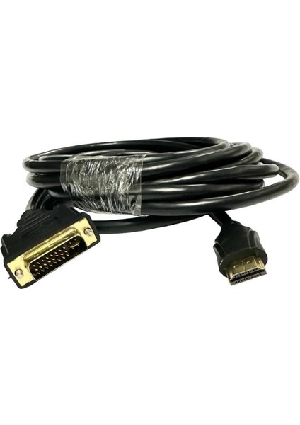 HDMI To DVI 24+5 Kablo 10MT