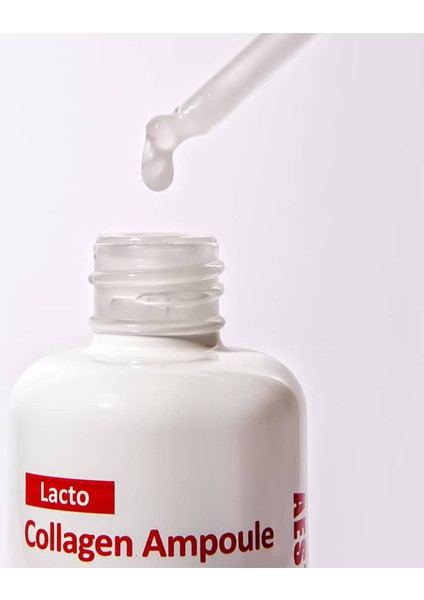 Lacto Collagen Ampoule. Laktobasil ve Kolajen Içeren Gençleştirici Serum 70ML.