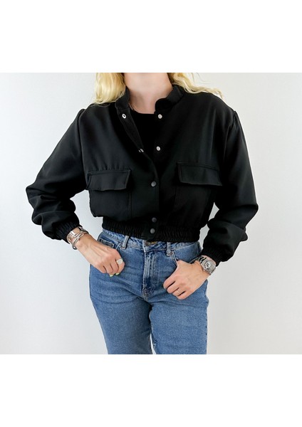 Geniş Cepli Bomber Ceket